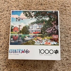 Buffalo David Bitton Country Life Puzzle - Vibrant Farm Scene